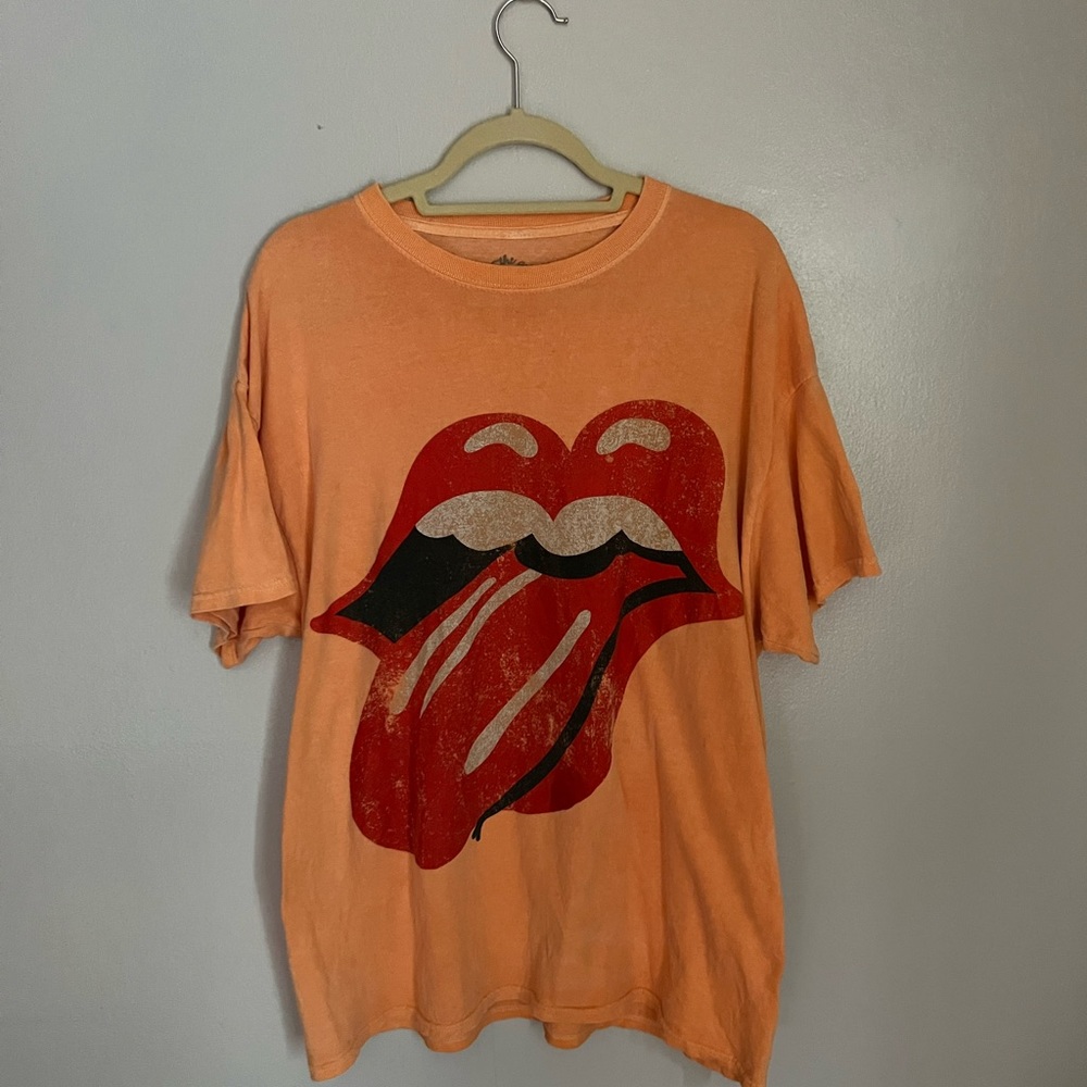 Oversized Rolling Stones Band Tee